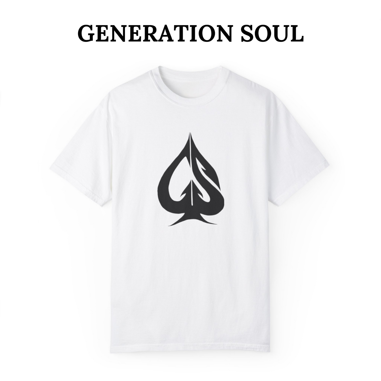 Generation Soul Men Short Sleeve Tee Garment-Dyed T-shirt